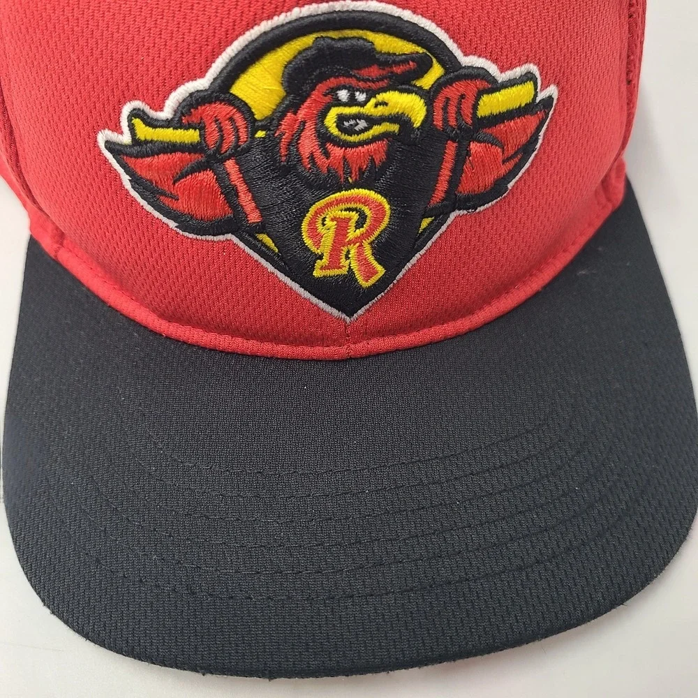 Youth‎ Rochester Red Wings Hat Adjustable OC Sports Red Black Boys MiLB Casual